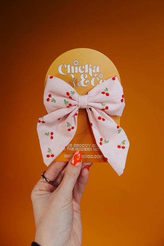 Chicka Bow - Pink Cherry Girl