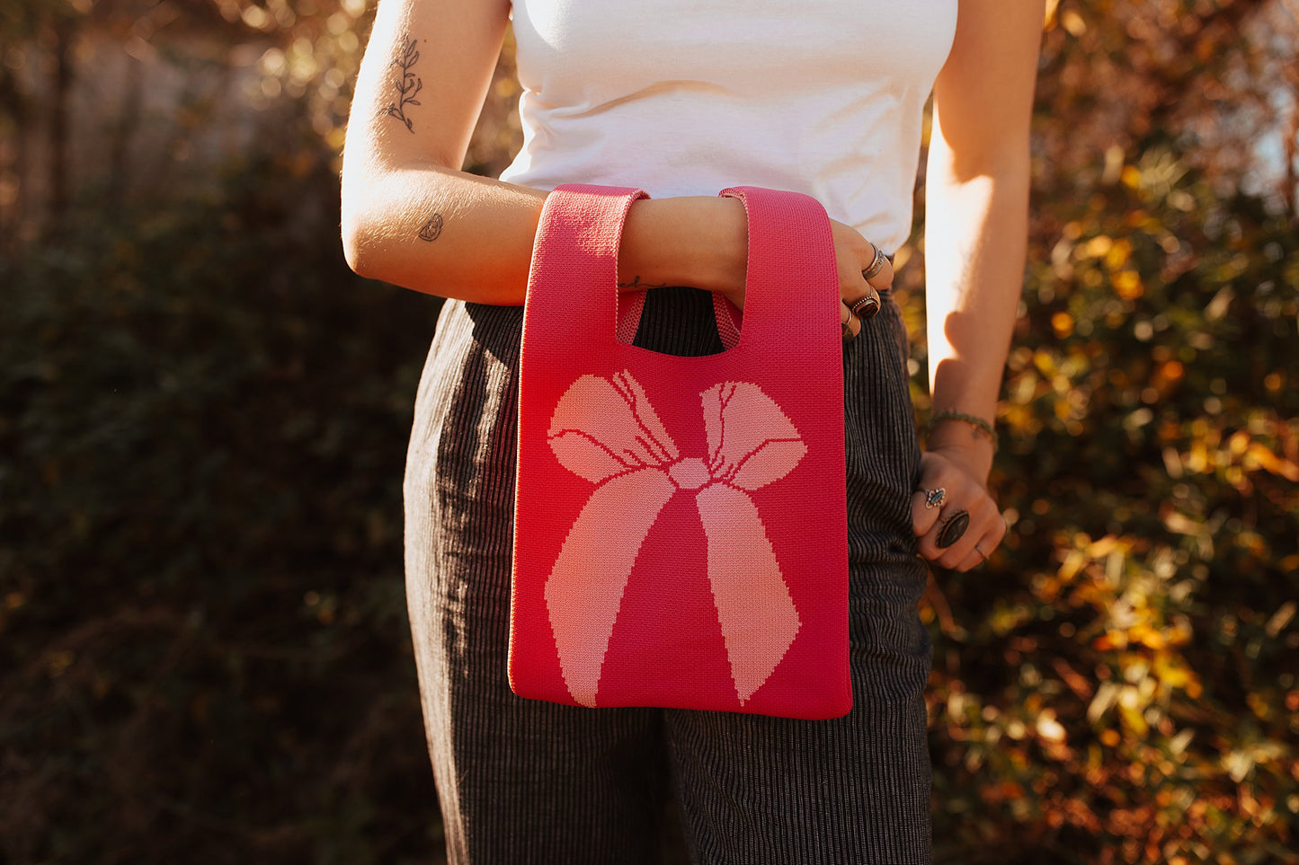 Mini Bow Bag Pink