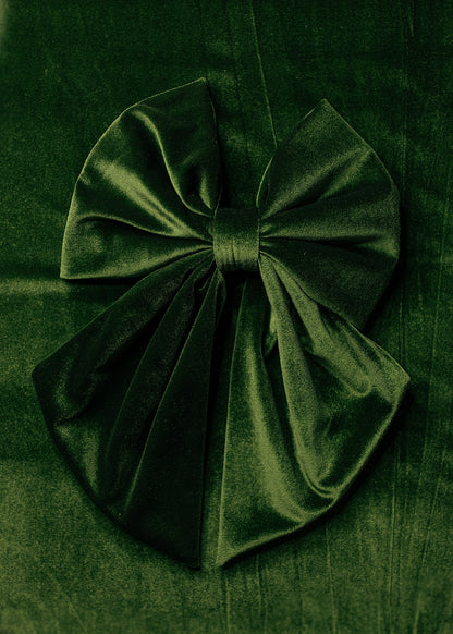 Chicka Bow XL Green Velvet