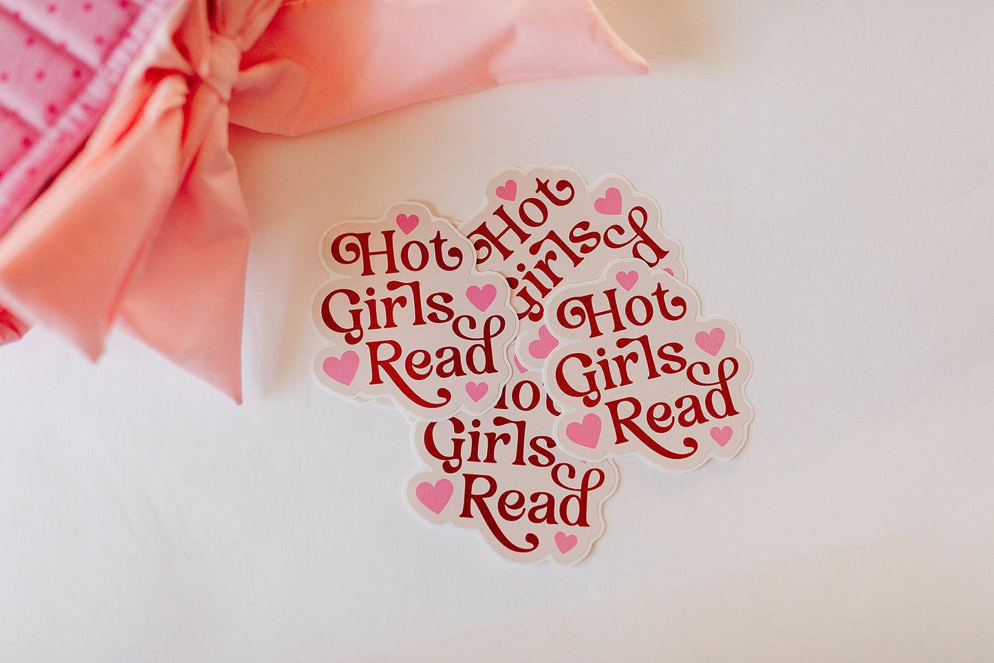 Vinyl Decal Hot Girls Read