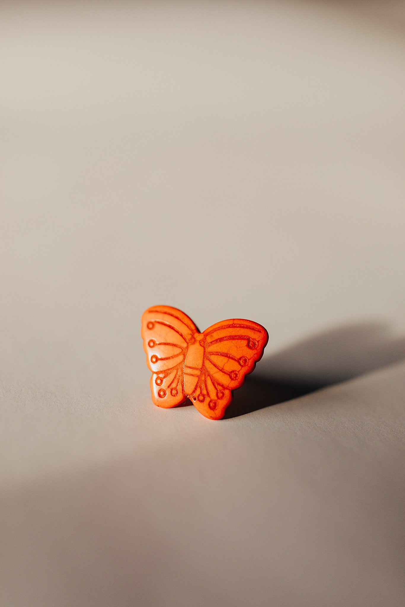 Butterfly Stone Adjustable Ring (7 Color Options)