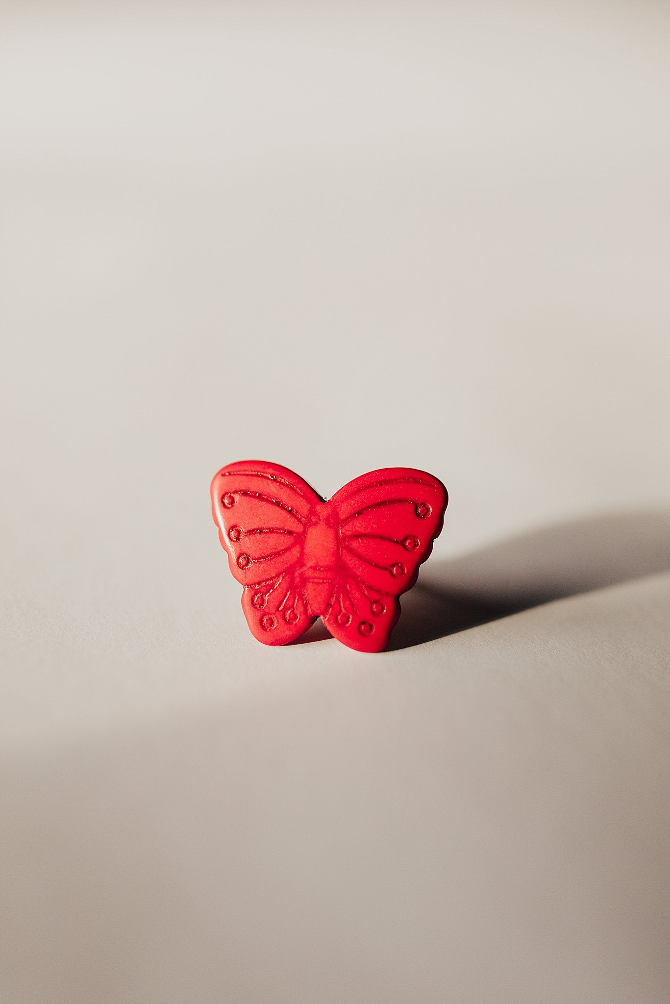 Butterfly Stone Adjustable Ring (7 Color Options)