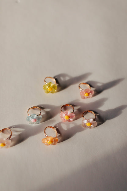 Daisy Adjustable Ring (4 Colors)