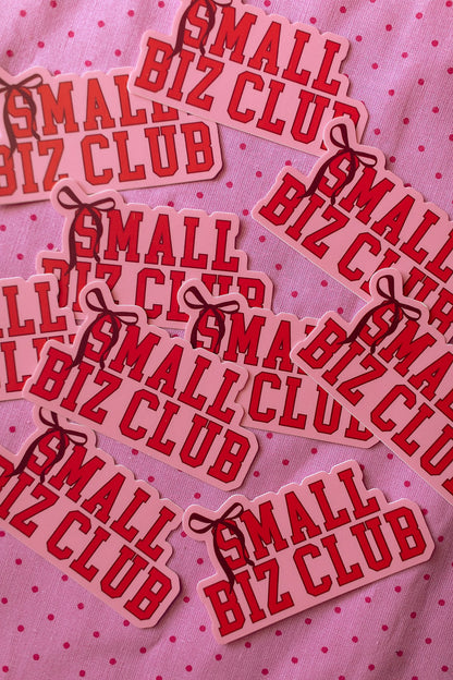 Small Biz Club Sticker