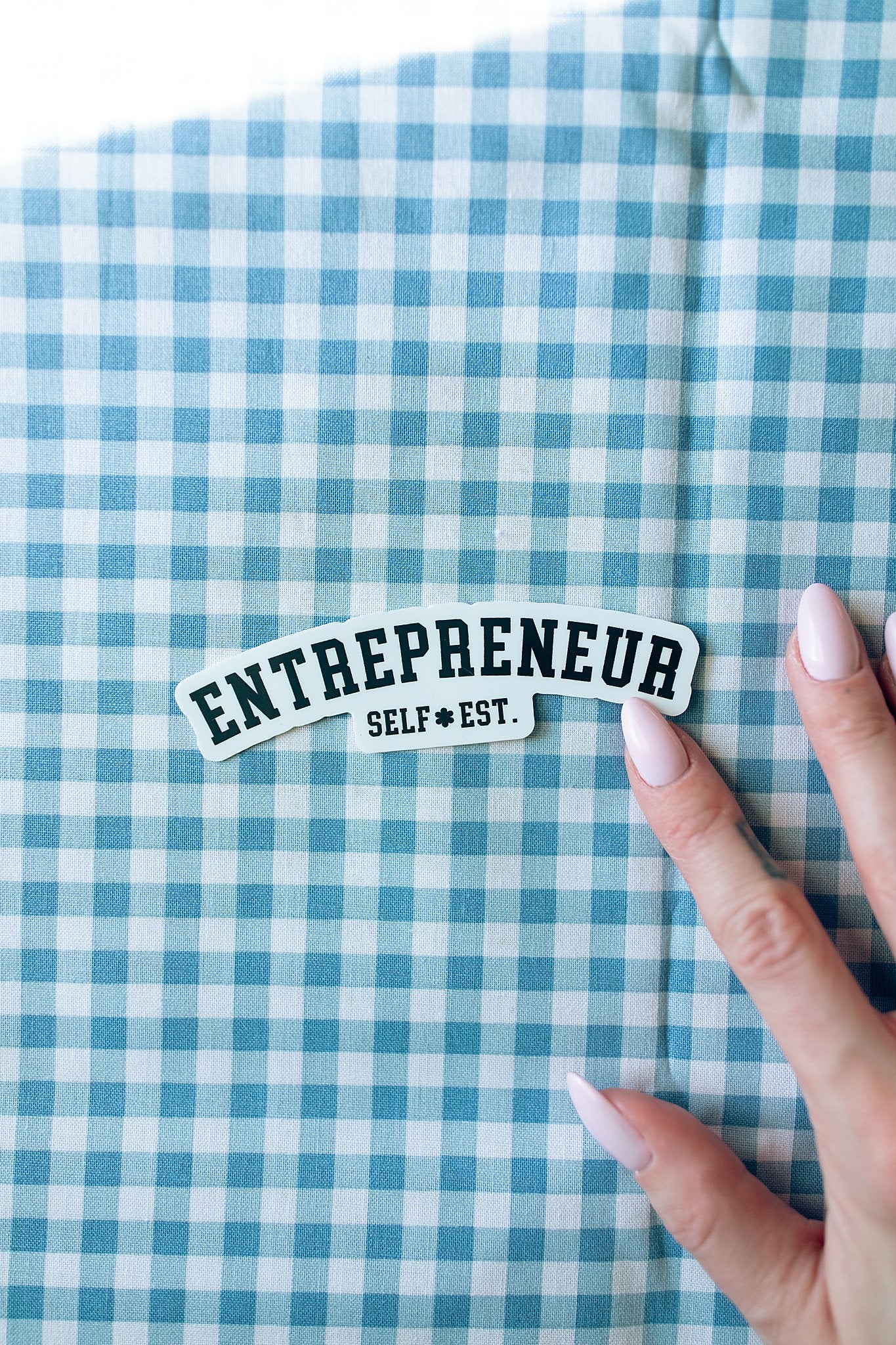 Entrepreneur Black Sticker