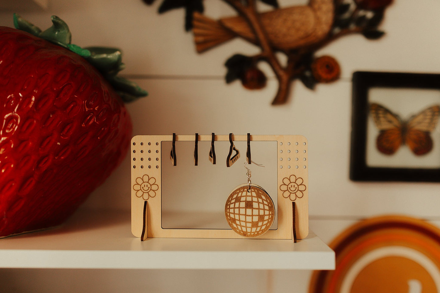 Eco-Friendly Earring Holder