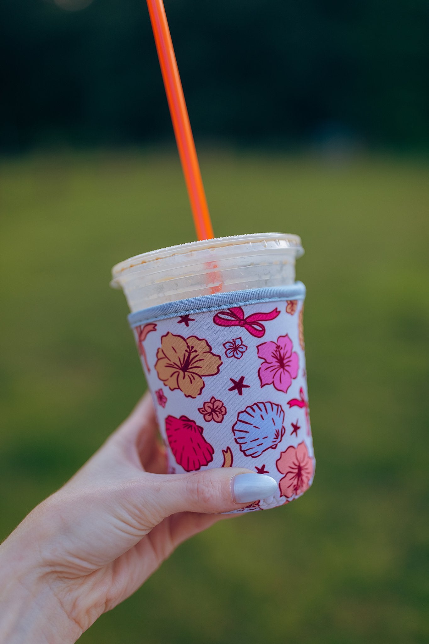 Sea Shell Coffee Sleeve Small