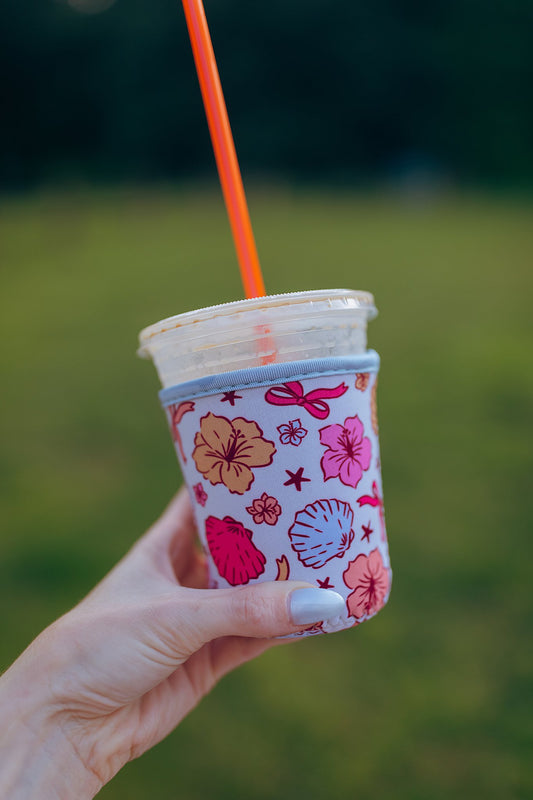 Sea Shell Coffee Sleeve Small