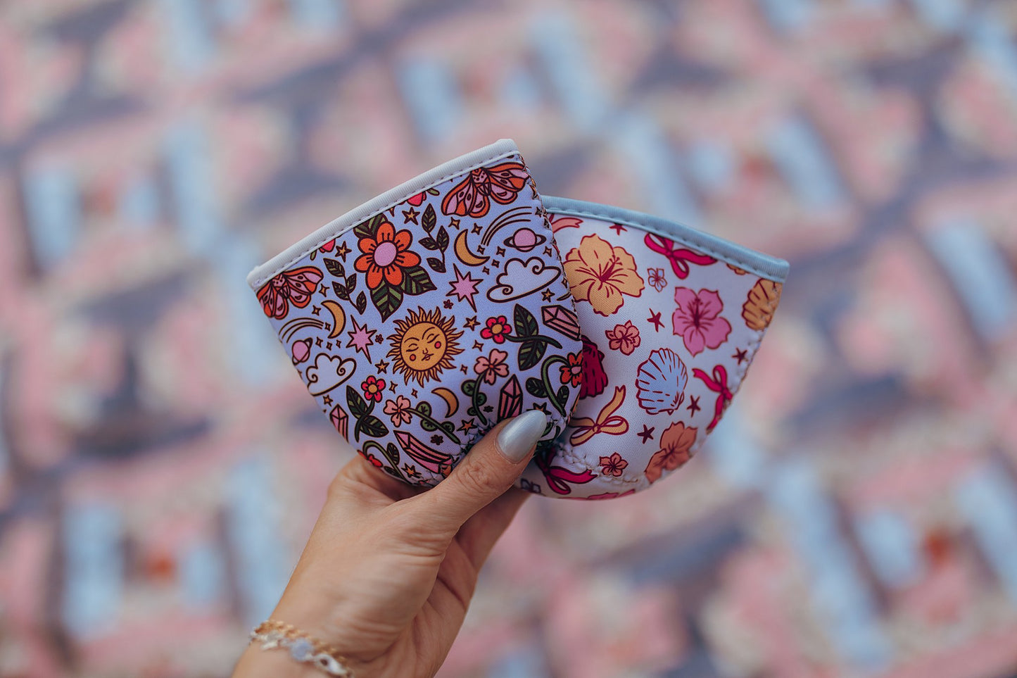 Sea Shell Coffee Sleeve Small