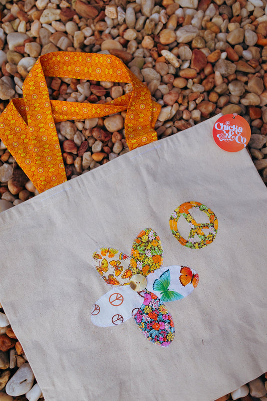 Flower Power Tote Bag!