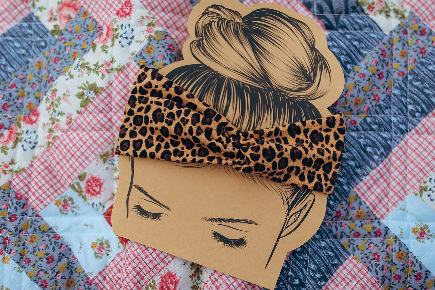 Cheetah Twist Headband
