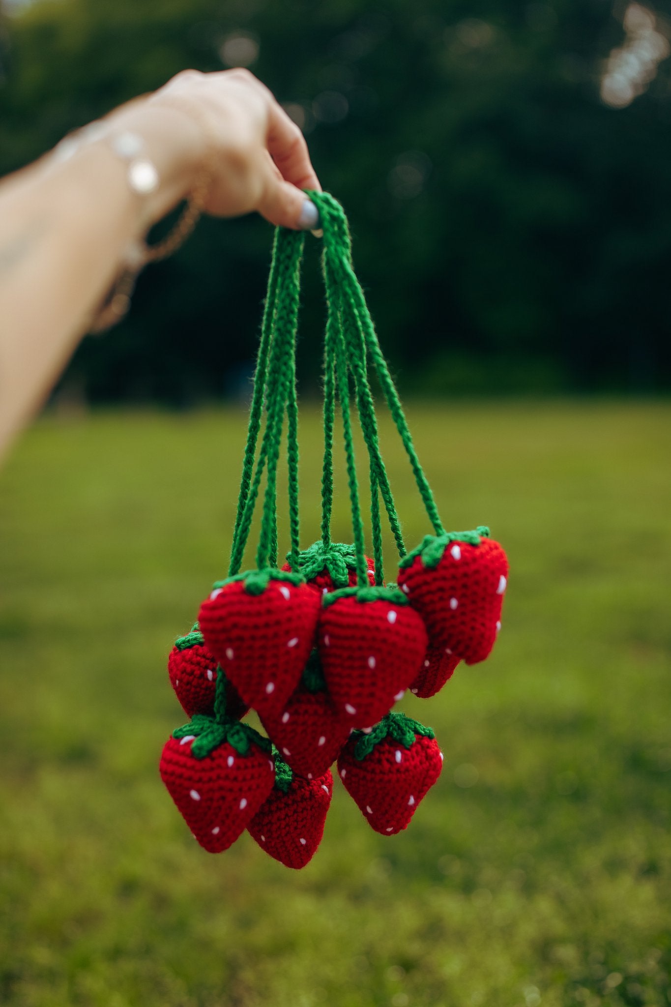 Strawberry Car Accessory