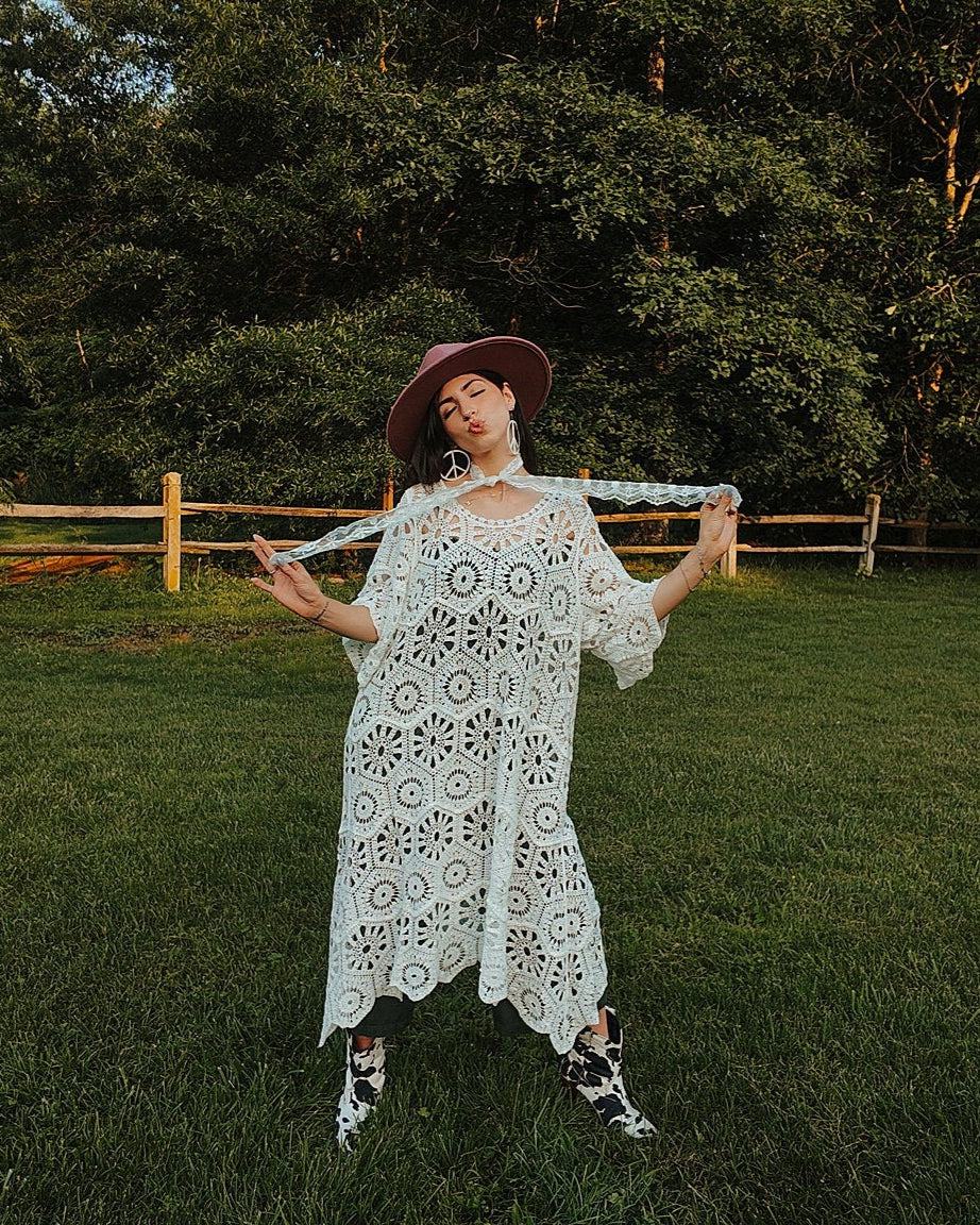 Lace Neck Scarf