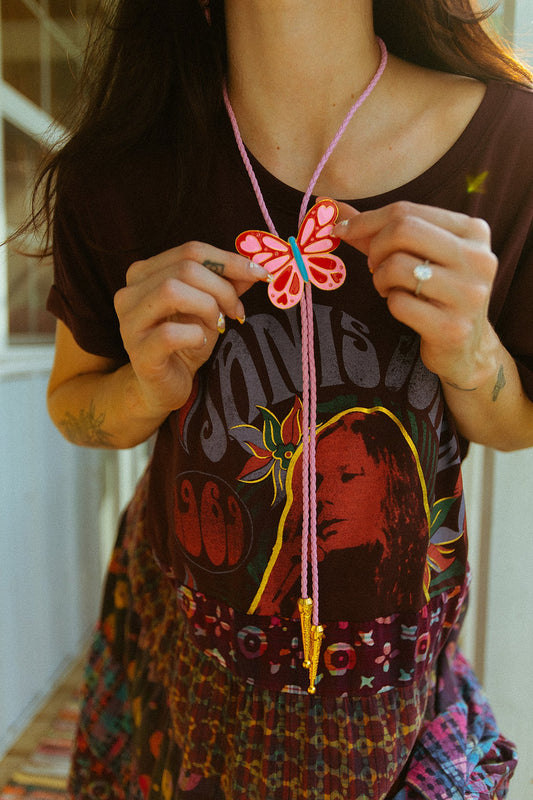 Butterfly Bolo Tie