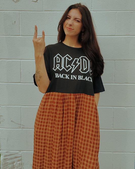AC/DC Dress L (Pockets!)