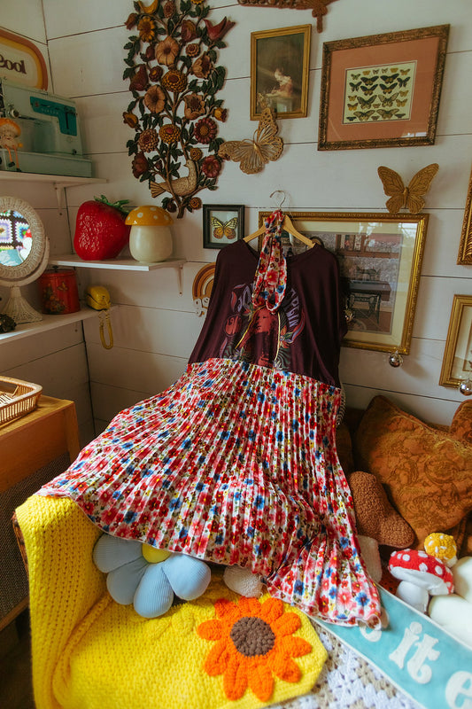 Janis Floral Dress 2X