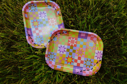 Patchwork Quilt Tray