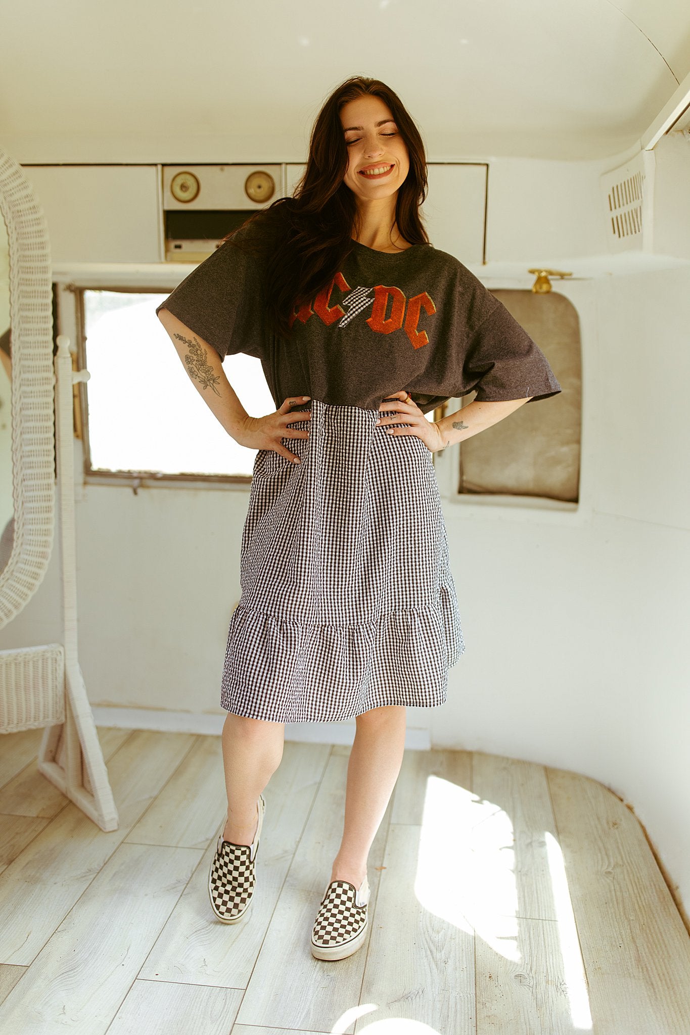 ACDC Patch Tee Midi L