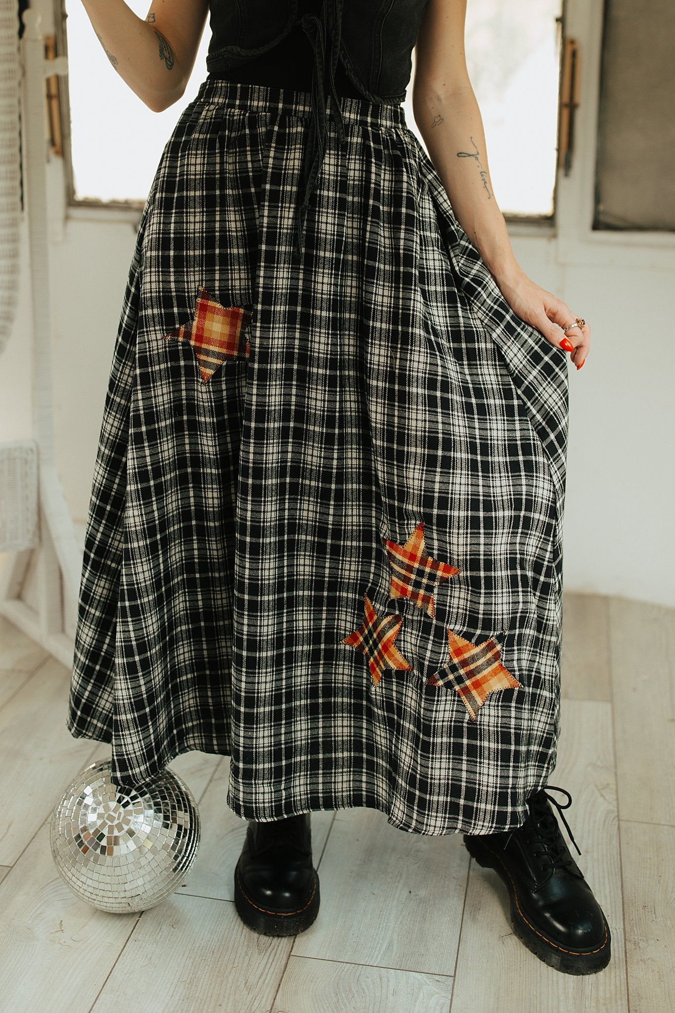 Rockstar Witch Maxi Skirt