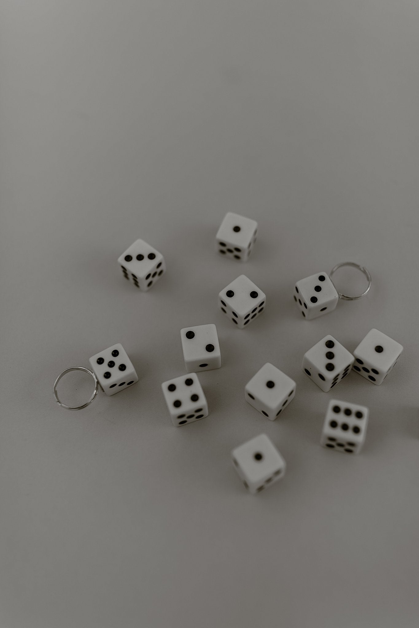 Dice Adjustable Ring (set of 2 custom!)
