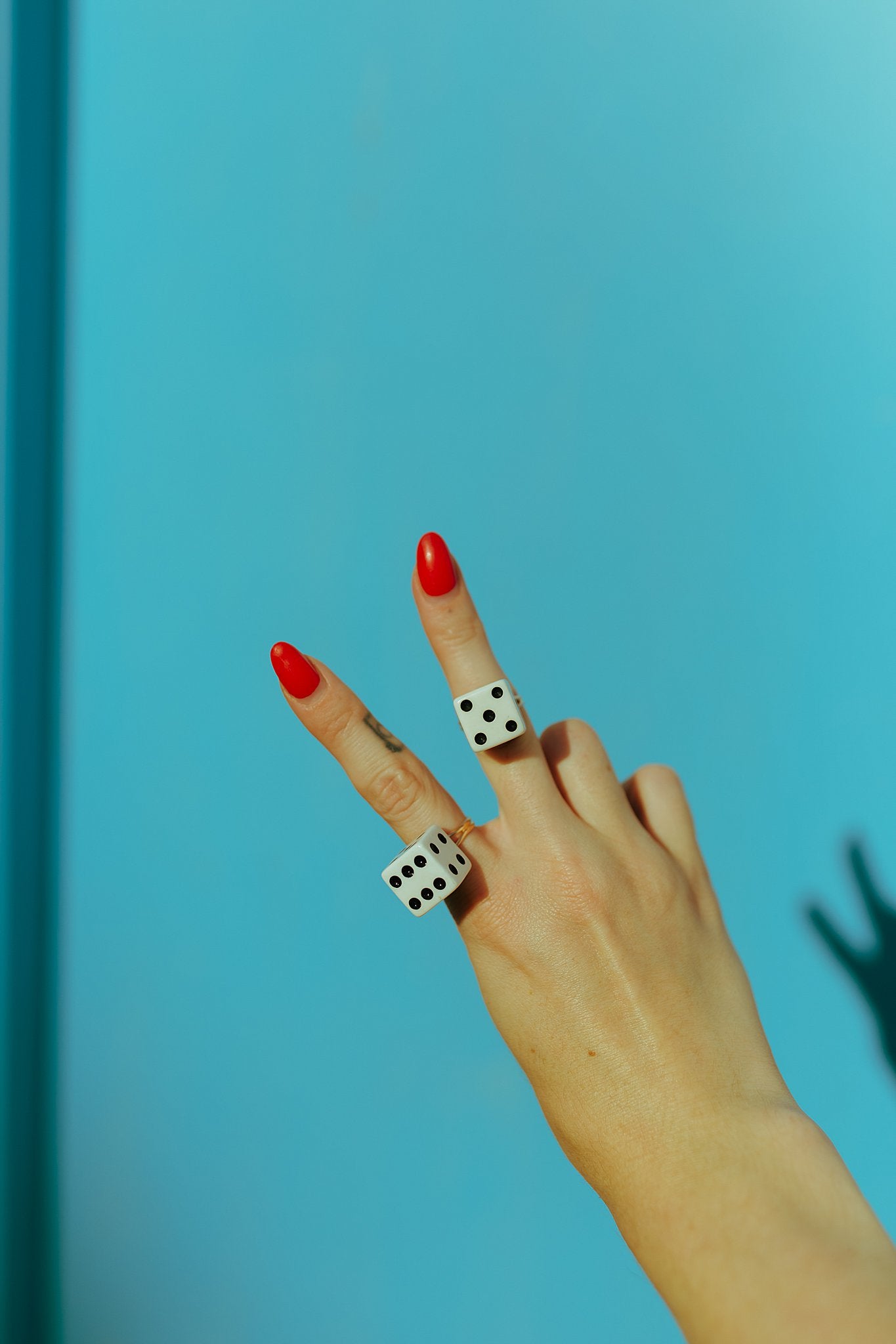 Dice Adjustable Ring (set of 2 custom!)