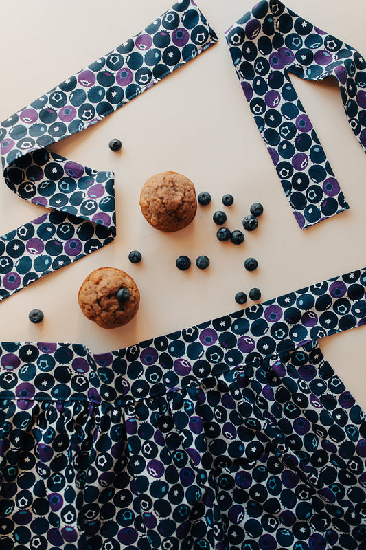 Chicka Apron Blueberry