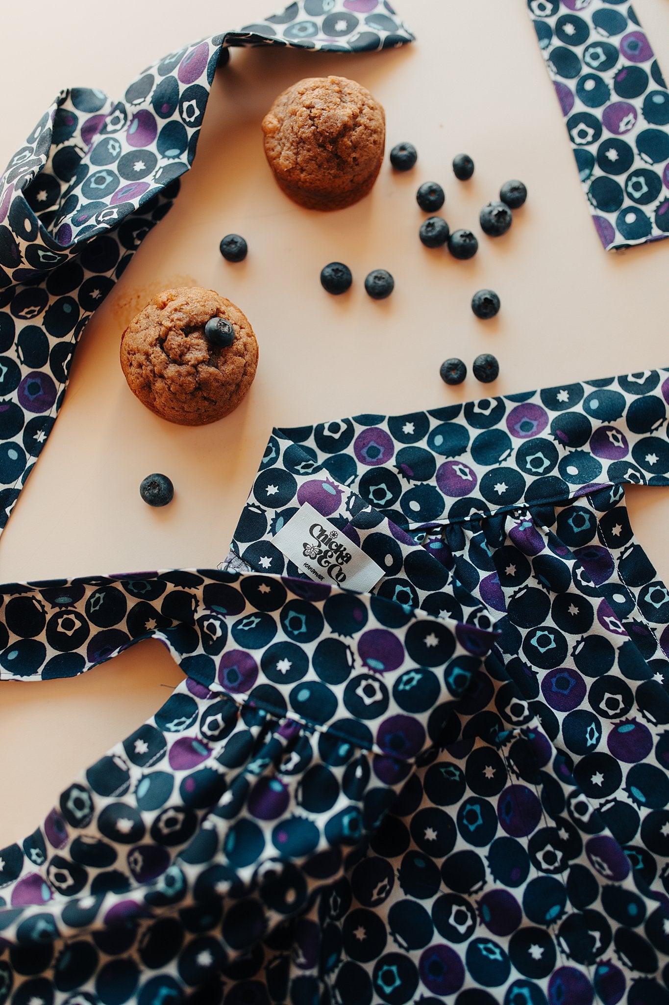 Chicka Apron Blueberry