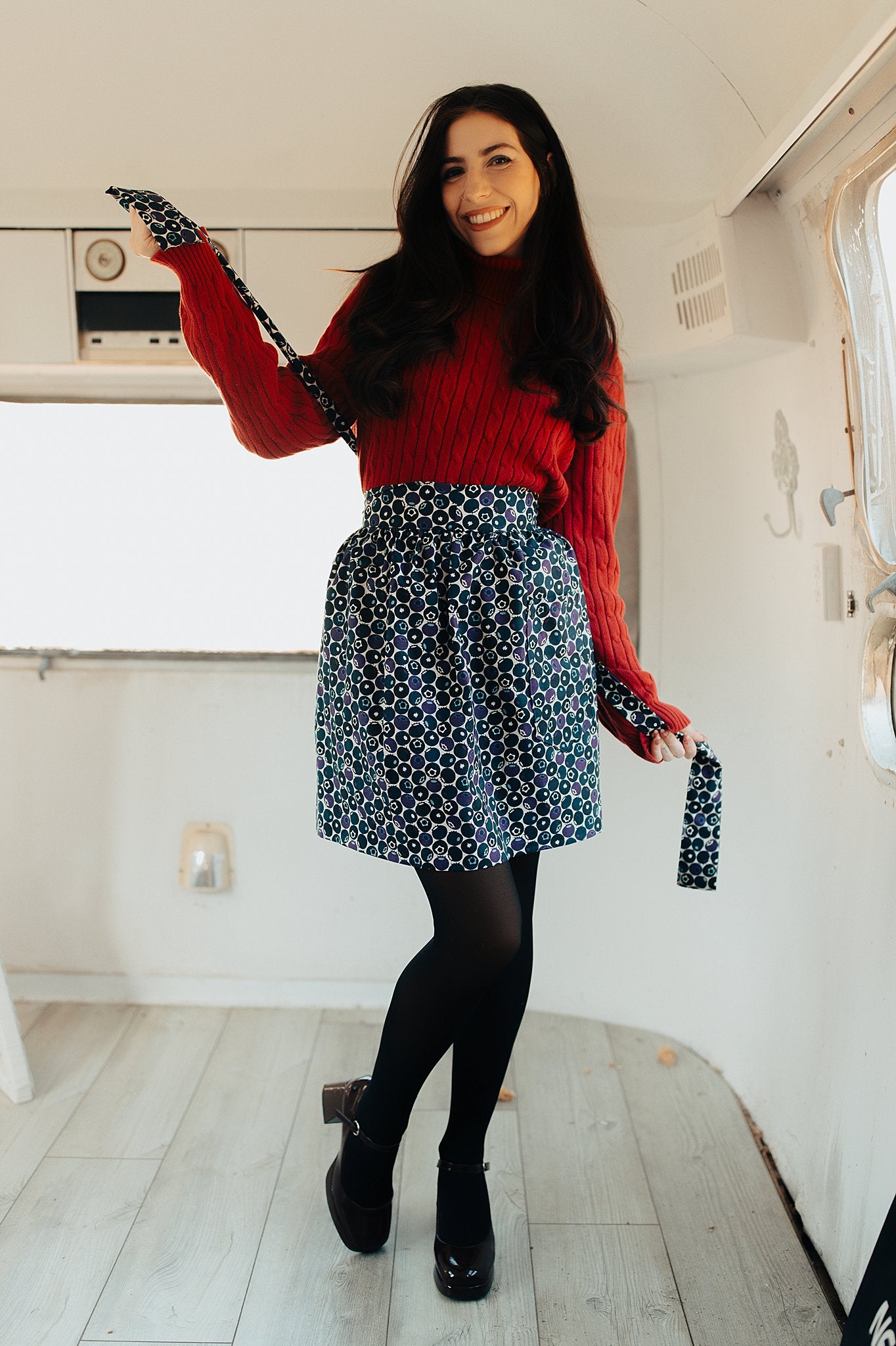 Chicka Apron Blueberry