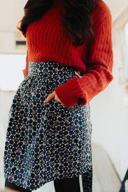 Chicka Apron Blueberry