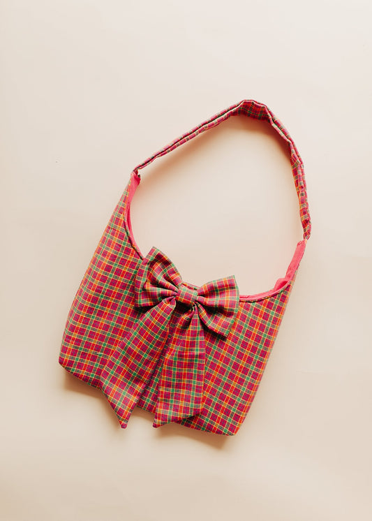 Chicka Bow Bag | Pink Flannel