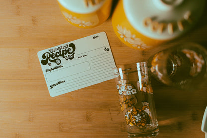 Retro Recipe Card Pack