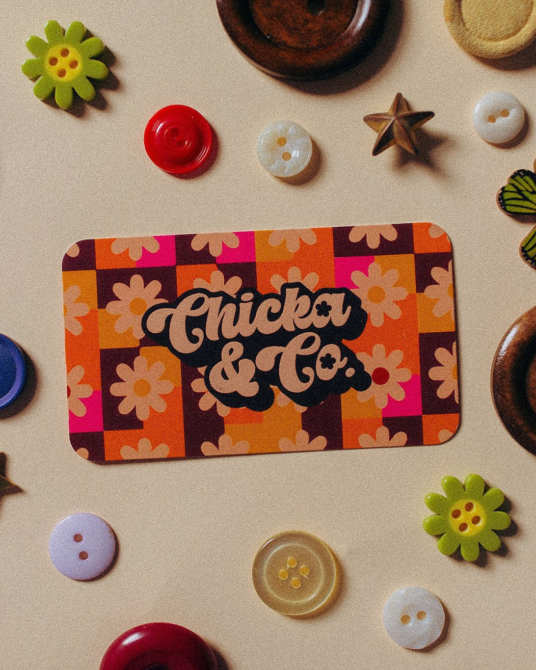 Button Photos for Branding