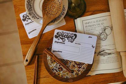 Retro Recipe Card (12 Pack)