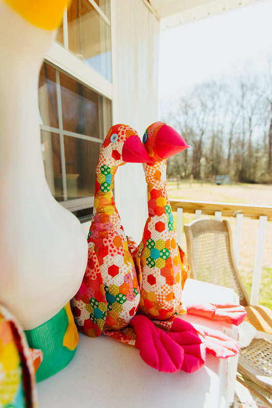 Groovy Goose Stuffy Handmade