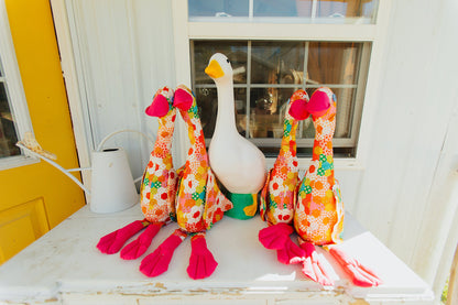 Groovy Goose Stuffy Handmade