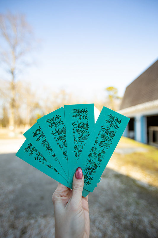 Retro Inspired Bookmark - Farmer