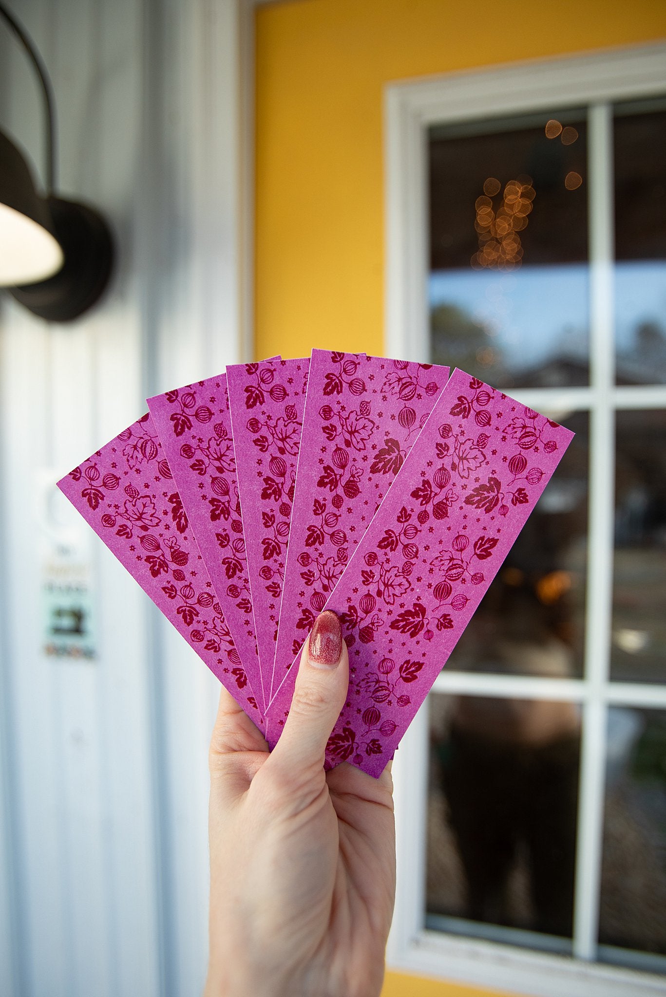 Retro Inspired Bookmark - Gooseberry