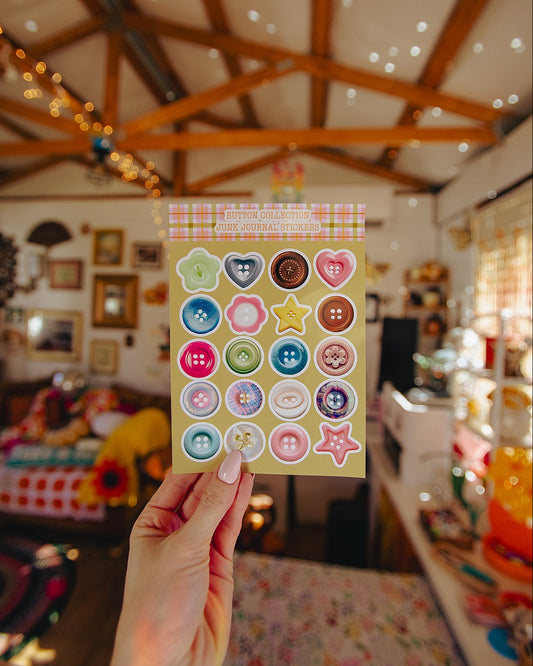 Button Sticker Sheet