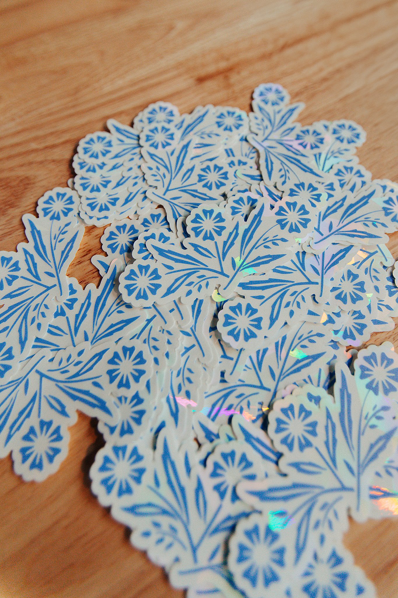 Cornflower Rainbow Making Suncatcher Sticker