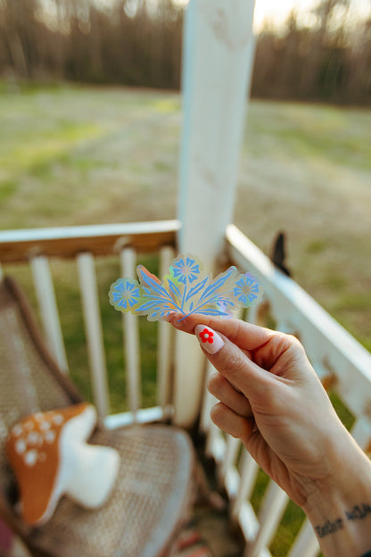 Cornflower Rainbow Making Suncatcher Sticker