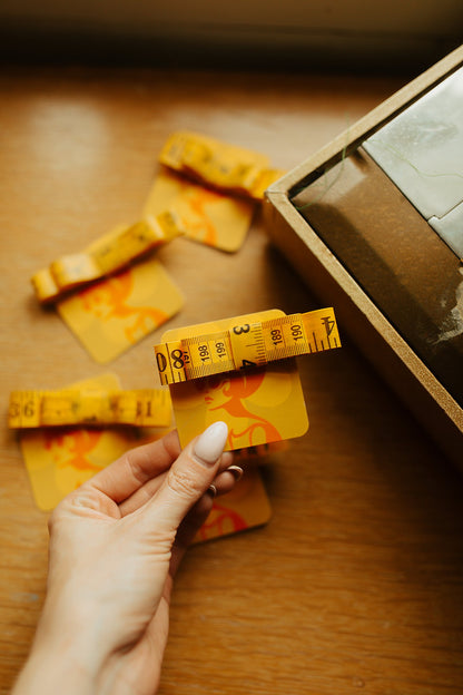 Measuring Tape Hair Clip
