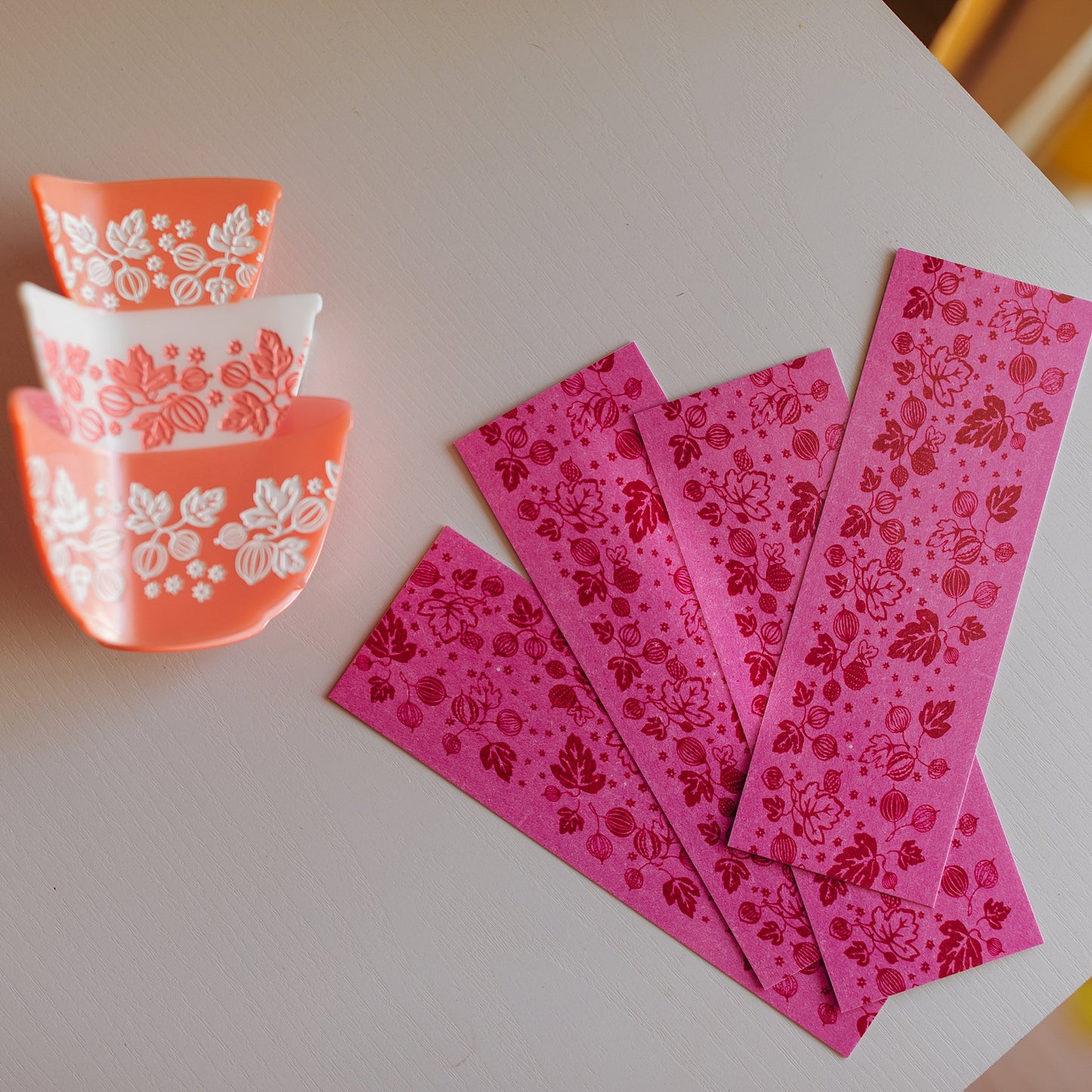 Retro Inspired Bookmark - Gooseberry