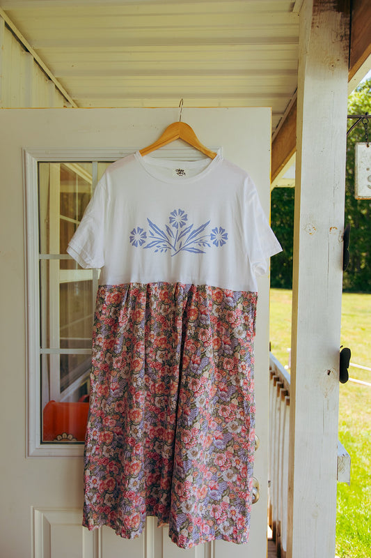 Cornflower Dress XL