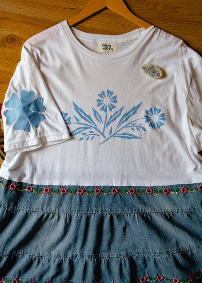 Cornflower Dress XL