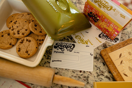 Retro Recipe Card (12 Pack)