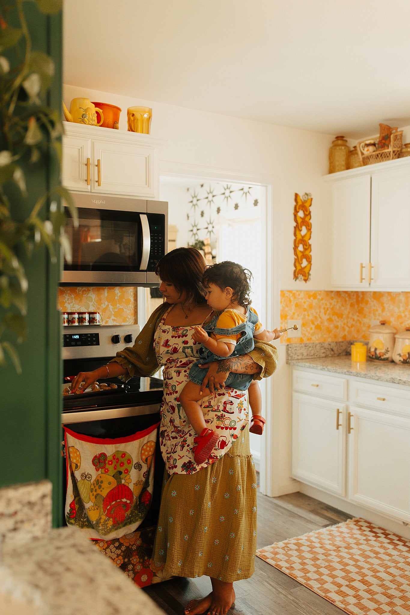 Retro Kitchen Apron