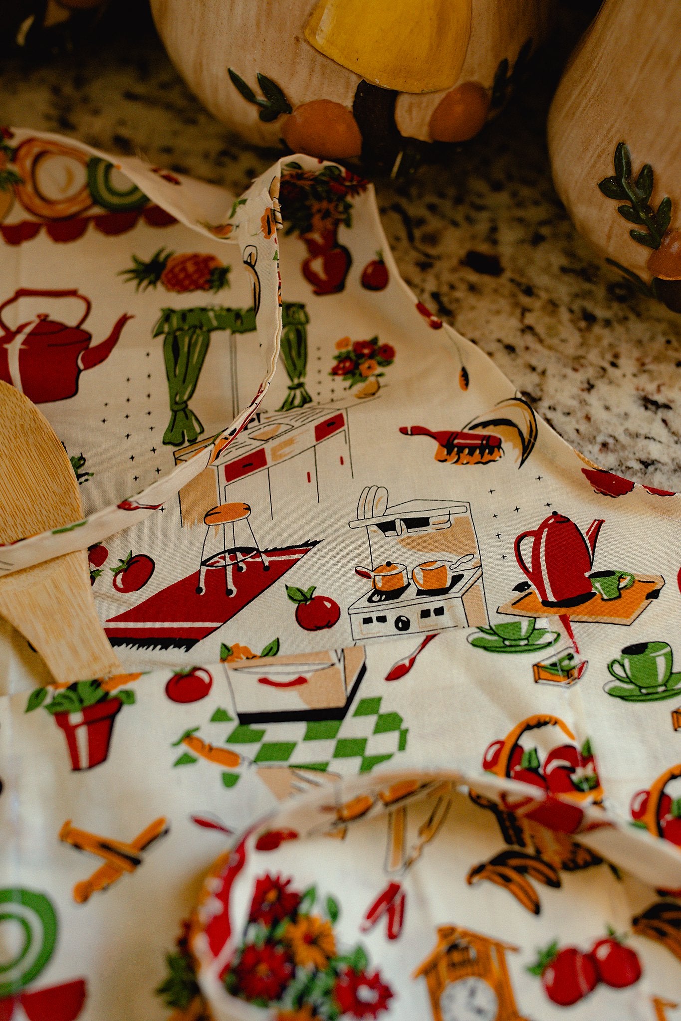 Retro Kitchen Apron