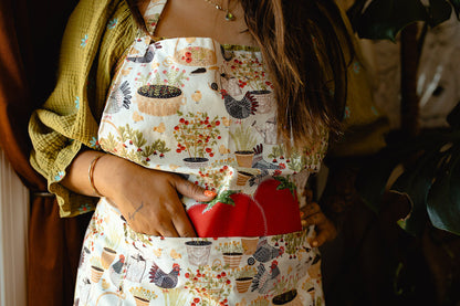 Chicken Apron w/ Patchwork
