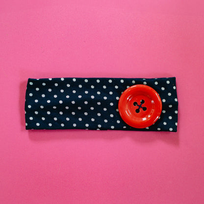 Whimsy Button Headband (6 Options)
