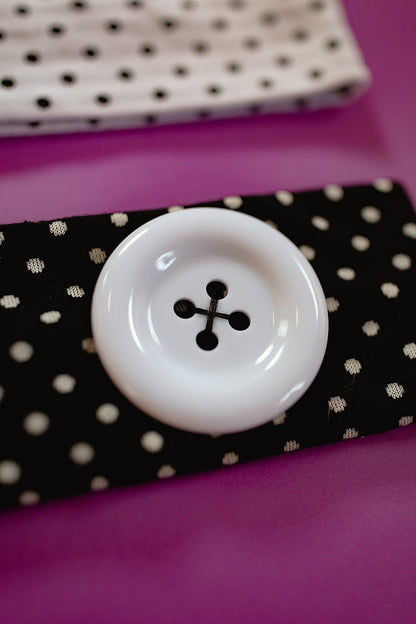 Whimsy Button Headband (6 Options)